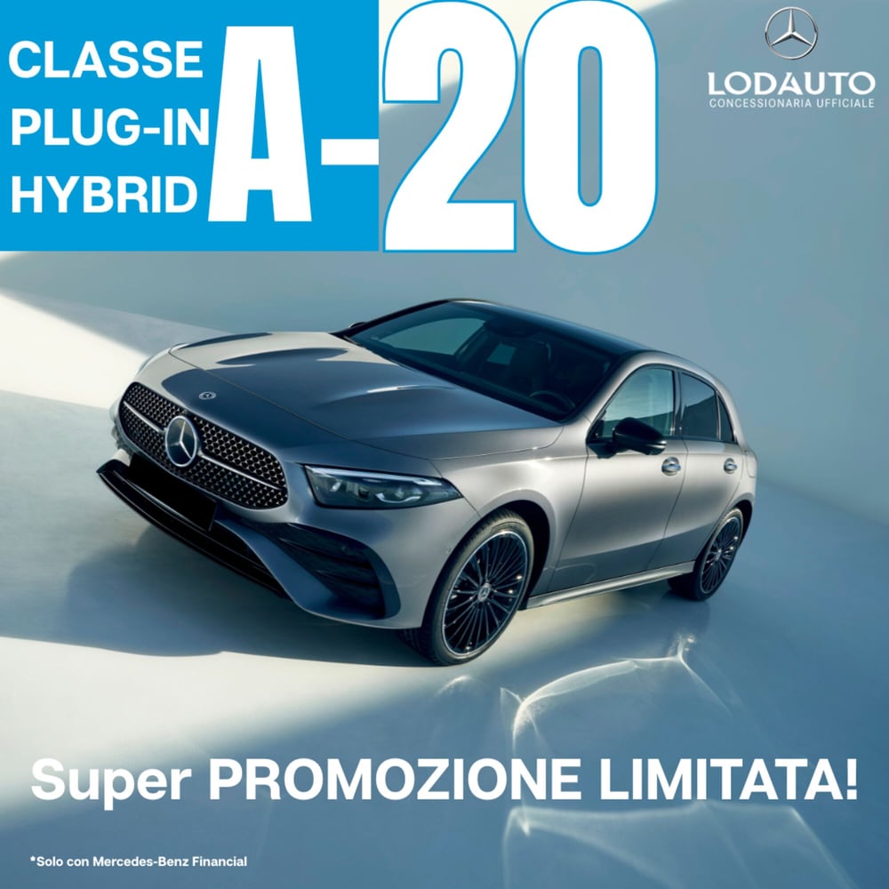 Mercedes-Benz Classe A nuova a Bergamo