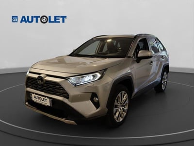 Toyota Rav4 vvt-ie h Lounge awd-i 222cv e-cvt del 2021 usata a Genova