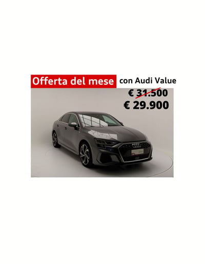 Audi A3 Sedan 35 TDI S tronic S line edition del 2023 usata a Pratola Serra