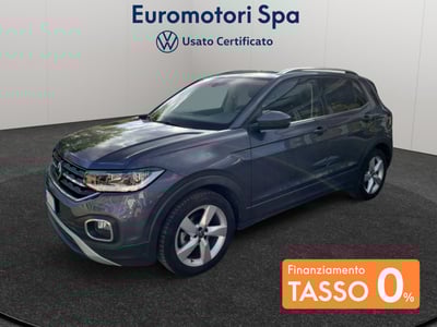 Volkswagen T-Cross 1.0 TSI 110 CV DSG Advanced del 2022 usata a Monteriggioni