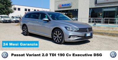 Volkswagen Passat Variant Alltrack 2.0 TDI 190 CV 4MOTION DSG BMT del 2019 usata a Oristano