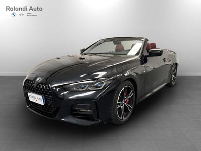 BMW Serie 4 Cabrio 420d  mhev 48V MSport Pro auto del 2022 usata a Alessandria