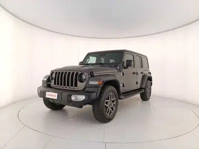 Jeep Wrangler Unlimited 2.0 PHEV ATX 4xe Sahara del 2023 usata a Treviso