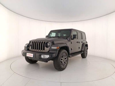 Jeep Wrangler Unlimited 2.0 PHEV ATX 4xe Sahara del 2023 usata a Treviso