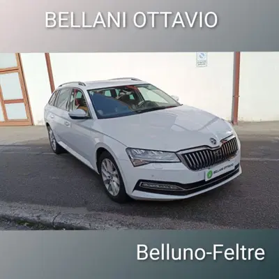 Skoda Superb Station Wagon 2.0 TDI EVO 150 CV SCR DSG Wagon Style del 2021 usata a Feltre
