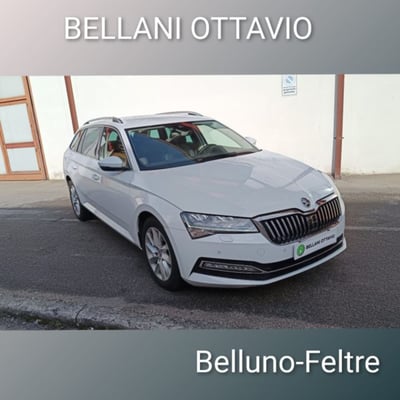 Skoda Superb Station Wagon 2.0 TDI EVO 150 CV SCR DSG Wagon Style del 2021 usata a Feltre