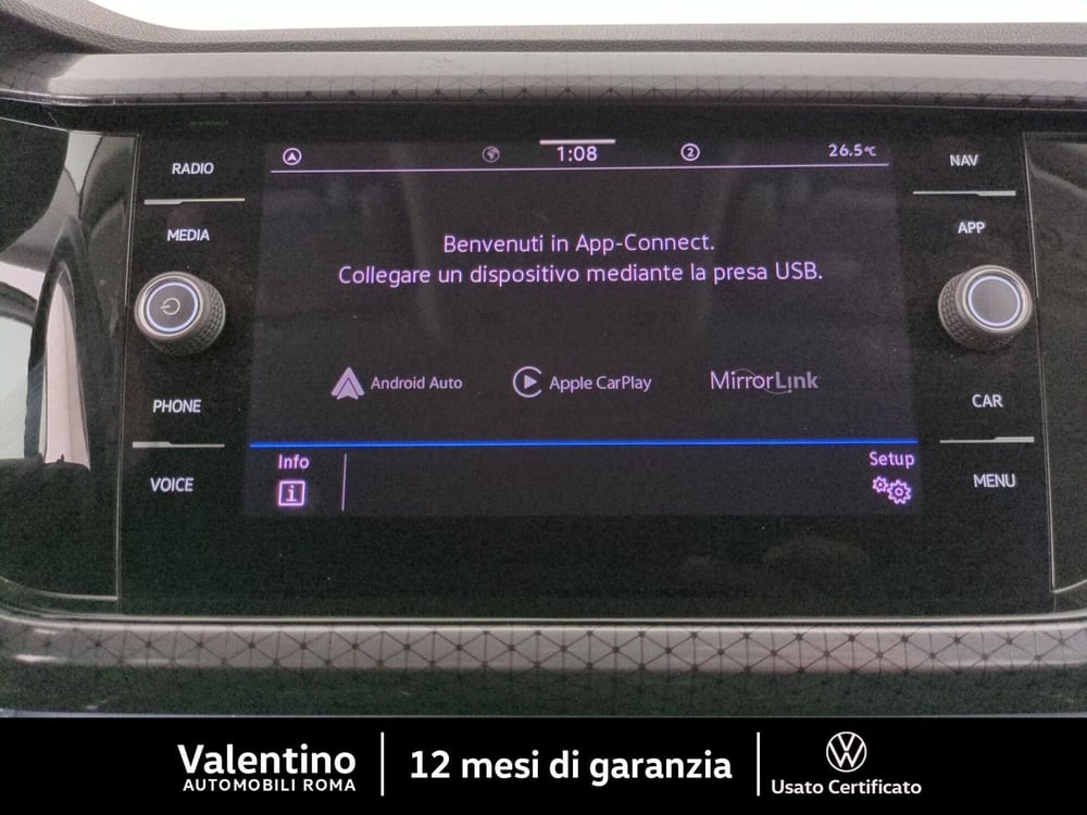 Volkswagen T-Cross usata a Roma (18)