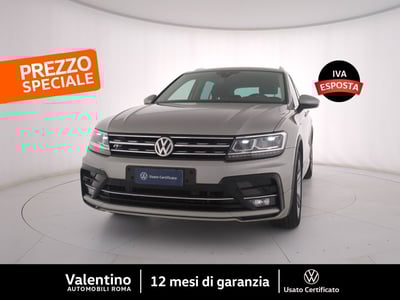 Volkswagen Tiguan Allspace 2.0 TDI SCR DSG 4MOTION R-Line del 2019 usata a Roma