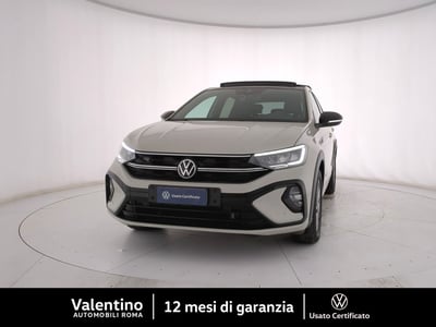 Volkswagen Taigo 1.0 TSI 110 CV DSG R-Line del 2022 usata a Roma