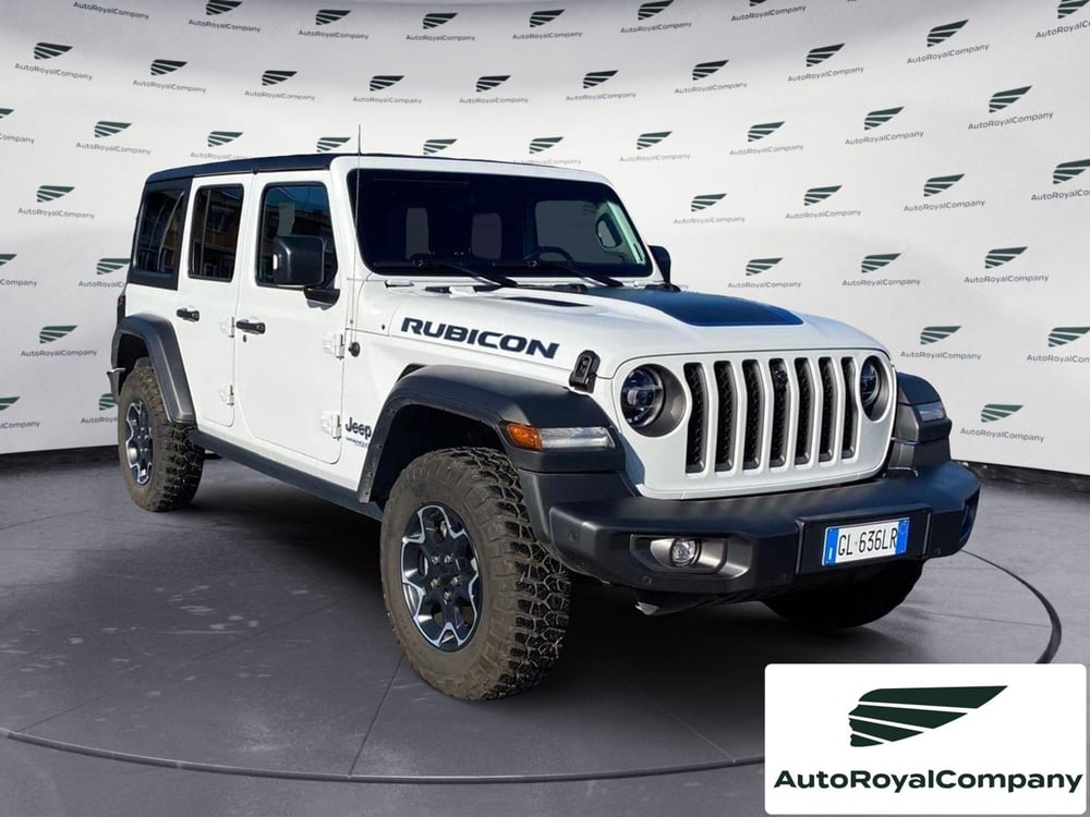 Jeep Wrangler Unlimited usata a Roma