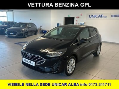 Ford Fiesta 1.1 75 CV GPL 5 porte Titanium del 2022 usata a Alba