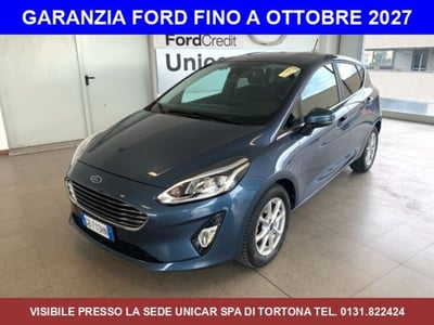 Ford Fiesta 1.5 EcoBlue 5 porte Titanium del 2020 usata a Alba