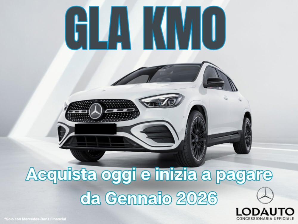 Mercedes-Benz GLA SUV nuova a Bergamo