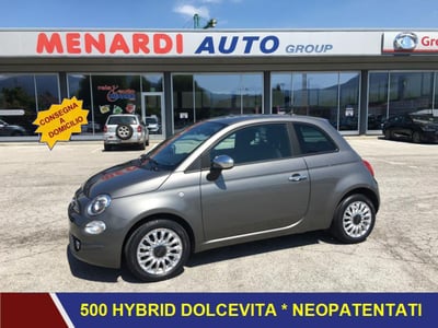 Fiat 500 1.0 Hybrid Dolcevita del 2023 usata a Bernezzo