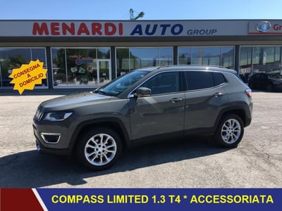 Jeep Compass 1.3 Turbo T4 2WD Limited del 2021 usata a Bernezzo