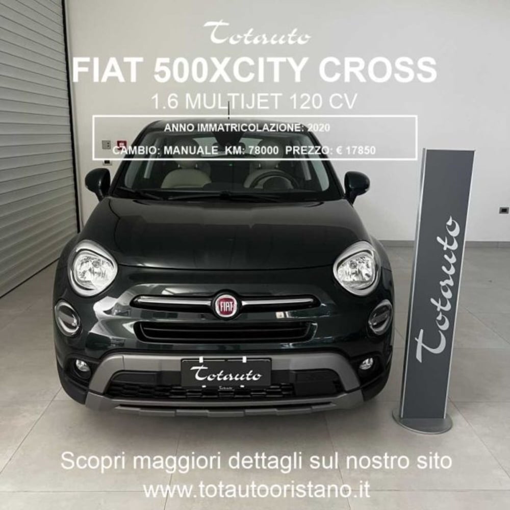 Fiat 500X usata a Oristano