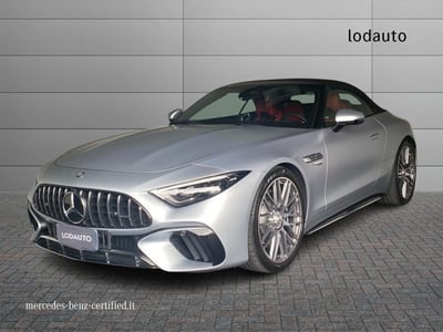 Mercedes-Benz SL 55 Tribute Edition Argento/Rosso 4matic+ auto del 2024 usata a Bergamo