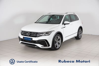 Volkswagen Tiguan 2.0 TDI 150 CV SCR DSG 4MOTION R-Line del 2022 usata a Citta&#039; della Pieve
