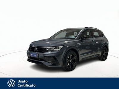 Volkswagen Tiguan 2.0 TDI 150 CV SCR DSG 4MOTION R-Line del 2021 usata a Arzignano