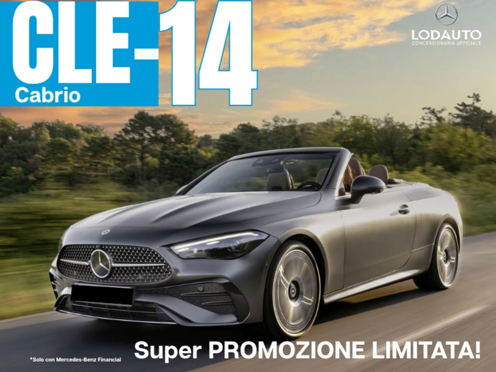 Mercedes-Benz CLE Cabrio nuova a Bergamo