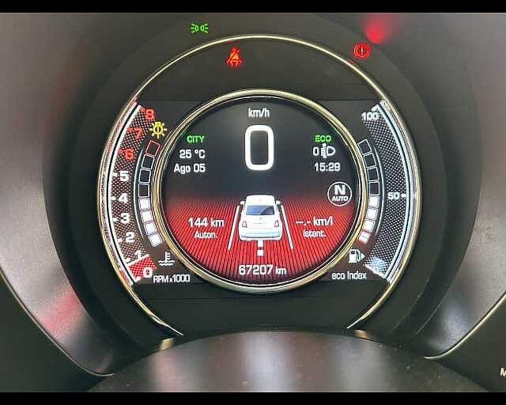 Fiat 500C Cabrio usata a Roma (11)