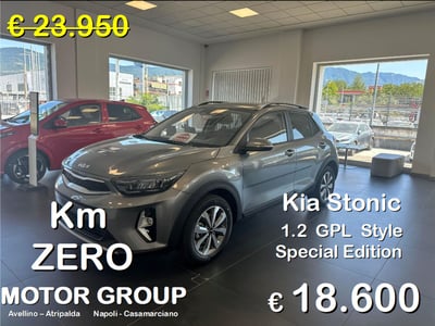 Kia Stonic 1.2 mpi Gpl Style Special Edition 78cv nuova a Casamarciano
