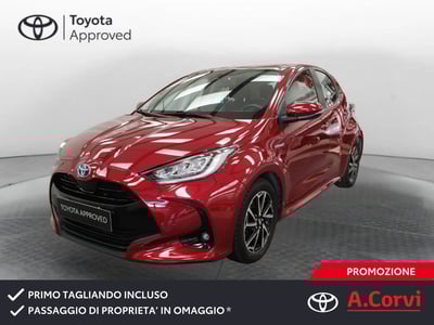 Toyota Yaris 1.5 Hybrid 5 porte Trend del 2021 usata a Frosinone