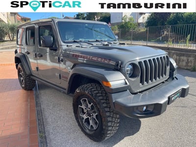 Jeep Wrangler Unlimited 2.2 Mjt II Rubicon del 2019 usata a Cortona
