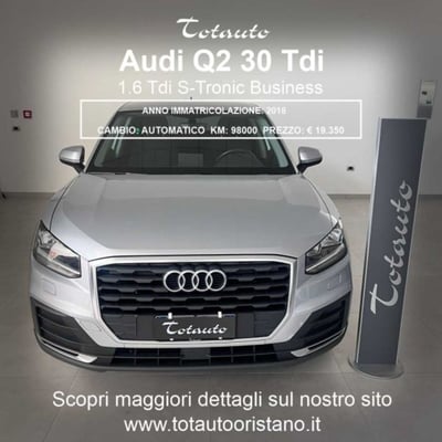 Audi Q2 Q2 1.6 TDI S tronic Business del 2018 usata a Ghilarza