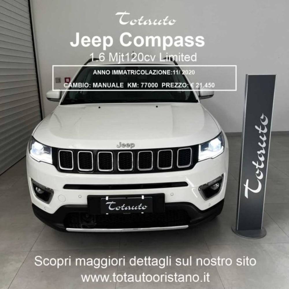 Jeep Compass usata a Oristano