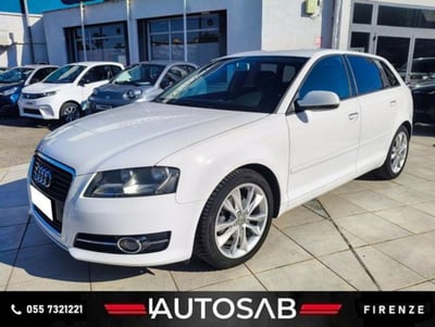 Audi A3 Sportback 1.6 TDI 105 CV CR S tronic Ambiente del 2012 usata a Firenze