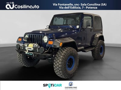 Jeep Wrangler 4.0 cat Sport del 2002 usata a Sala Consilina