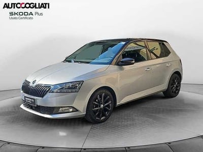 Skoda Fabia 1.0 TSI DSG Twin Color Nero del 2021 usata a Brivio