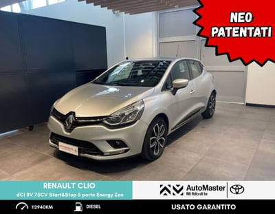 Renault Clio dCi 8V 75CV Start&amp;Stop 5 porte Energy Zen del 2016 usata a Ferrara