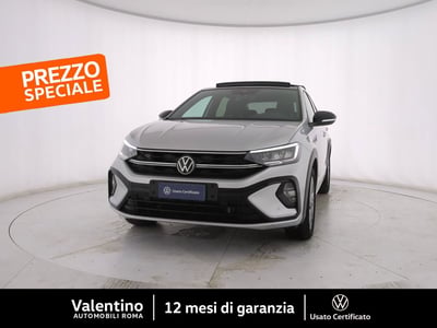 Volkswagen Taigo 1.0 TSI 110 CV R-Line del 2022 usata a Roma