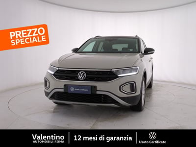 Volkswagen T-Roc 1.0 TSI Life del 2022 usata a Roma