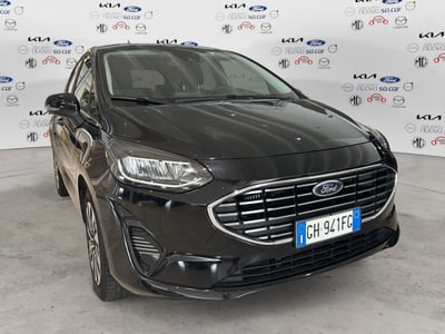 Ford Fiesta 1.0 Ecoboost Hybrid 125 CV 5 porte Titanium del 2022 usata a Caresanablot