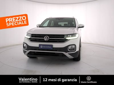 Volkswagen T-Cross 1.0 TSI 110 CV DSG Advanced del 2022 usata a Roma