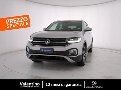 Volkswagen T-Cross 1.0 TSI 110 CV DSG Advanced del 2023 usata a Roma