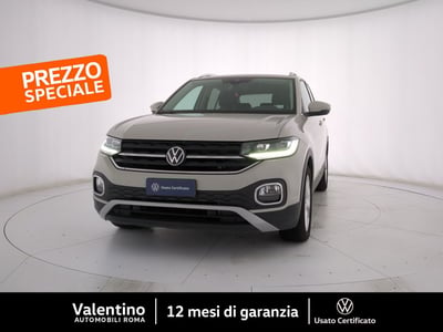 Volkswagen T-Cross 1.0 TSI 110 CV DSG Advanced del 2022 usata a Roma