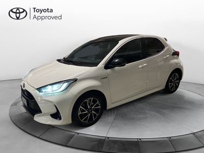 Toyota Yaris 1.5 Hybrid 5 porte Lounge del 2021 usata a Torri di Quartesolo