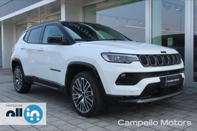 Jeep Compass 1.5 turbo t4 mhev Summit 2wd 130cv dct del 2024 usata a Venezia