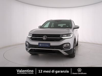 Volkswagen T-Cross 1.0 TSI 110 CV DSG Advanced del 2023 usata a Roma