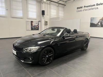 BMW Serie 4 Cabrio 420d  Sport del 2015 usata a Alessandria