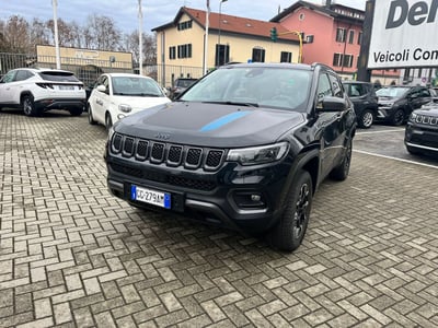 Jeep Compass 1.3 T4 240CV PHEV AT6 4xe Trailhawk del 2021 usata a Milano