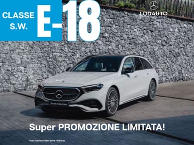 Mercedes-Benz Classe E Station Wagon 450 4Matic Auto Mild hybrid Premium nuova a Verdellino