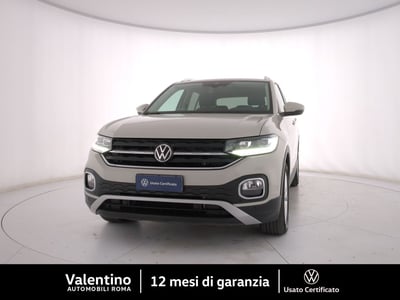Volkswagen T-Cross 1.0 TSI 110 CV DSG Advanced del 2022 usata a Roma