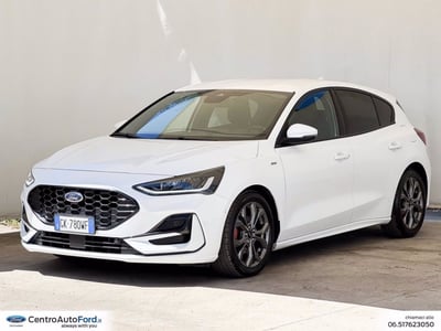 Ford Focus Station Wagon 1.5 EcoBlue 120 CV SW ST-Line X del 2022 usata a Albano Laziale