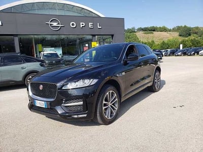 Jaguar F-Pace 2.0 D 180 CV AWD aut. R-Sport Black Edition del 2016 usata a Pesaro