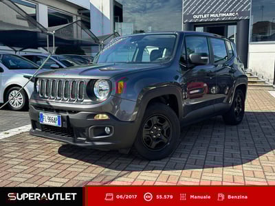 Jeep Renegade 1.6 E-TorQ EVO Longitude del 2017 usata a Vigevano